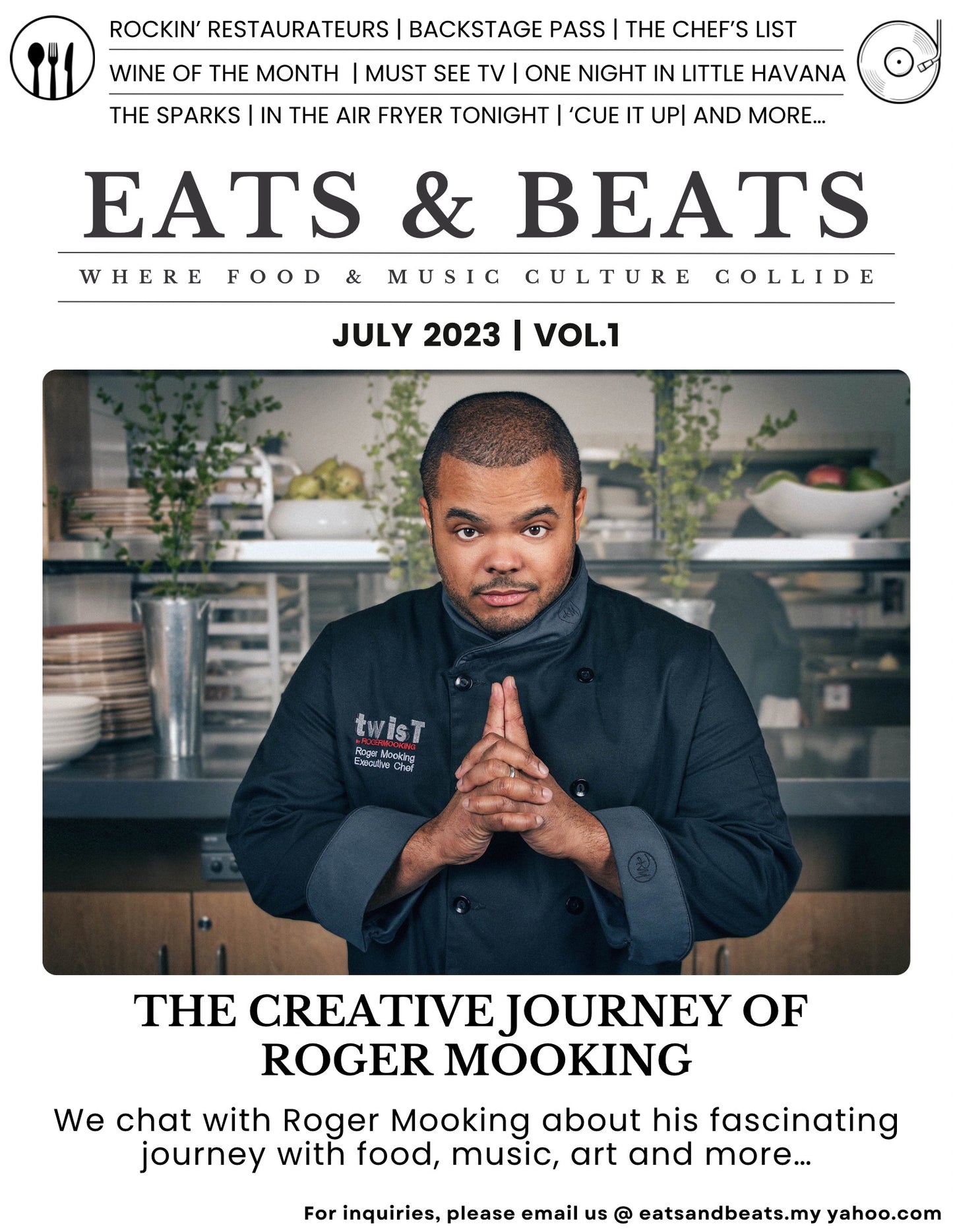 Eats & Beats Monthly - July 2023