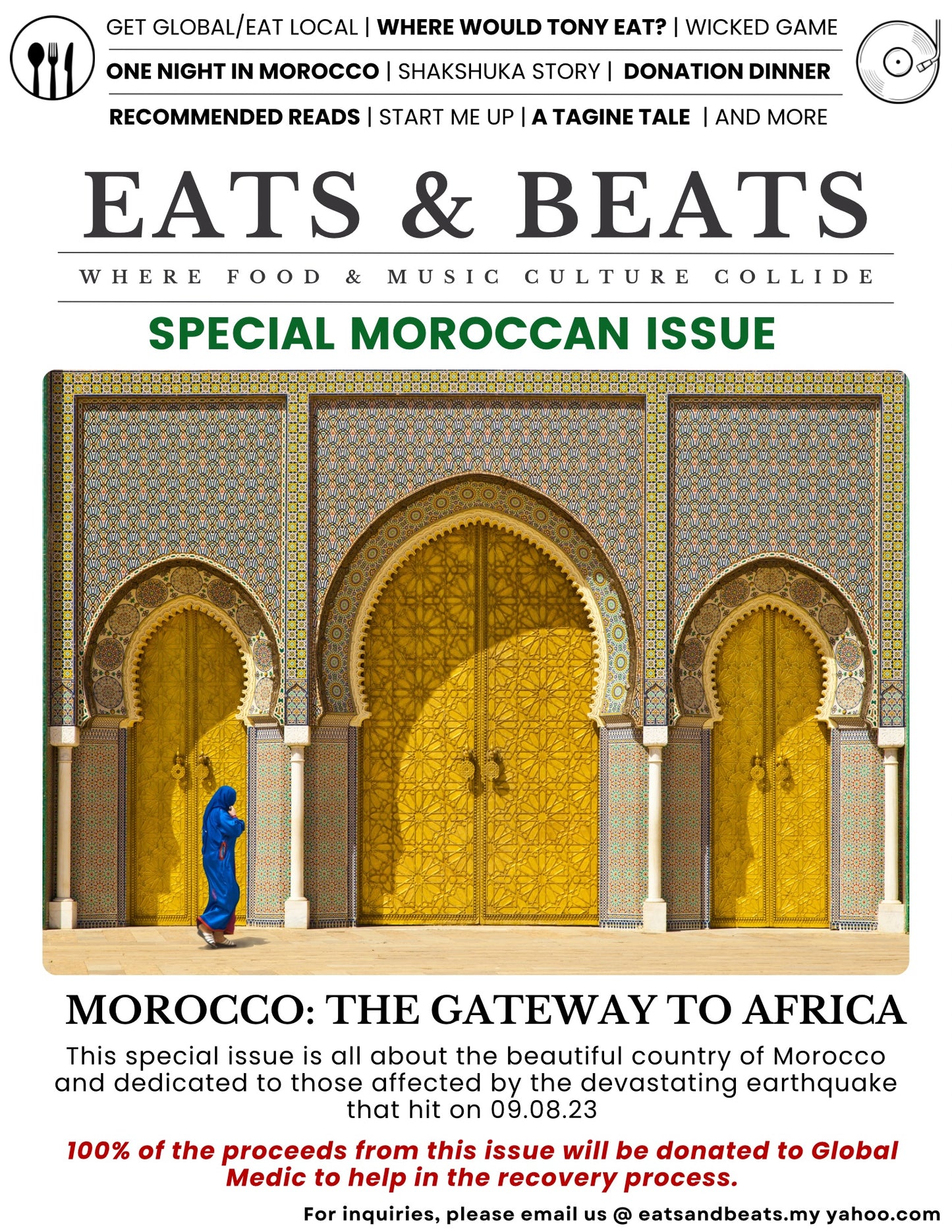 Eats & Beats Moroccan Issue