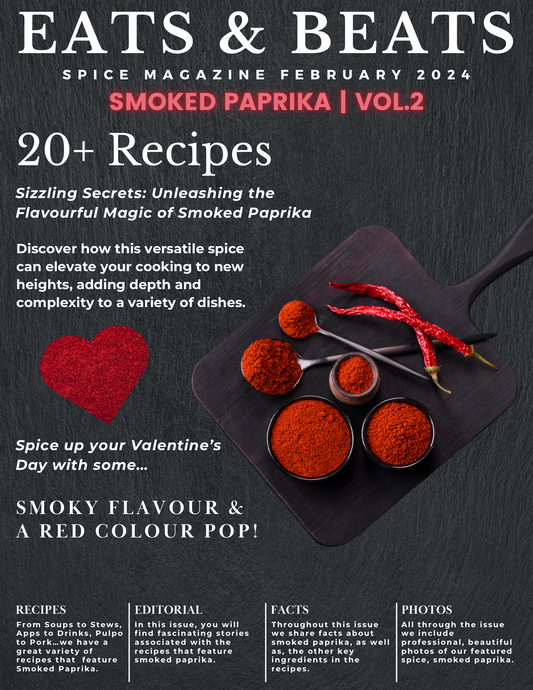 Eats & Beats Smoked Paprika Spice Issue - February 2024