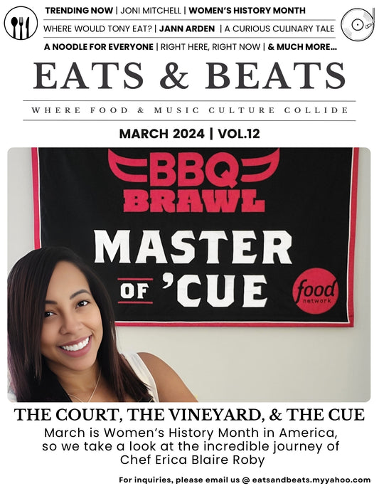 Eats & Beats Monthly - March 2024